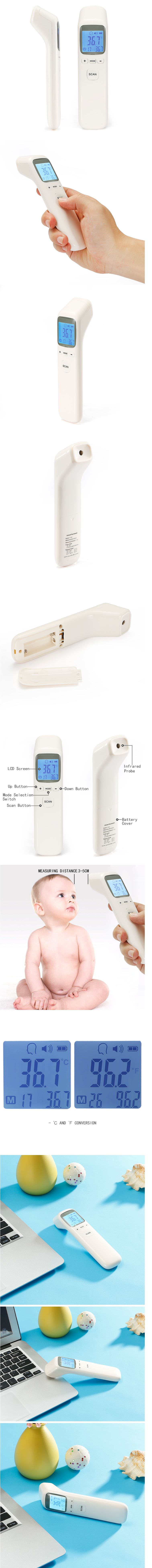Forehead Gun, Boby Thermometer, Digital Thermometer, Fast Reading Thermometer, Fever Alarm, Ear Thermometer, Fore Head Thermometer,