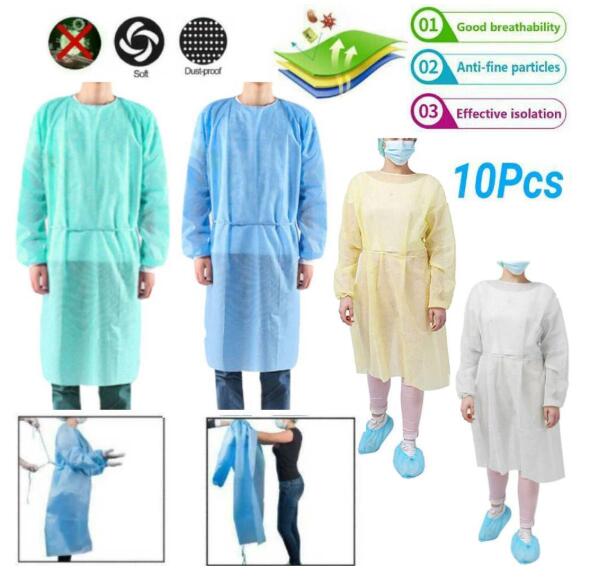 Disposable Isolation Clothes Gown Set #BA5061747 | Maxon Faulhaber ...