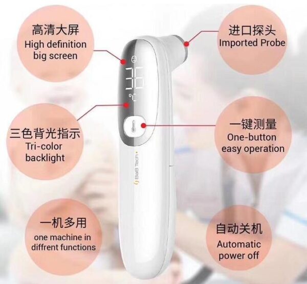 Medical IR thermometer, C-COV2019 Thermometer, Forehead Thermometer, Small Size Forehead Thermometer. Fast Measurement Infrared Thermometer, Medical Thermometere, C-COV2019 Medical IR thermometer, CE Approved Thermometer, White List Thermometer,