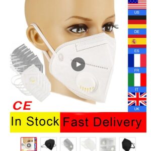 KN95 Mask with Breath Valve, KN95 Mask, KN95 Respirator Mask, KN95 Face Mask, KN95 Protective Mask, CE KN95 Mask, FDA KN95 Mask,