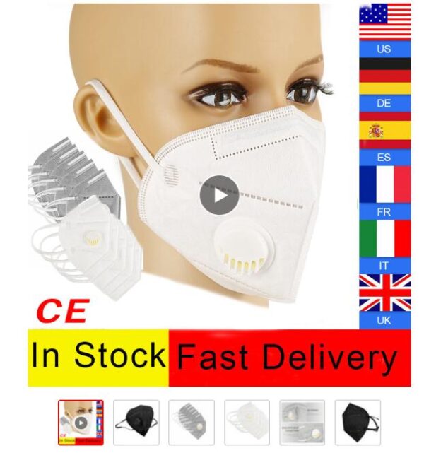 KN95 Mask with Breath Valve, KN95 Mask, KN95 Respirator Mask, KN95 Face Mask, KN95 Protective Mask, CE KN95 Mask, FDA KN95 Mask,