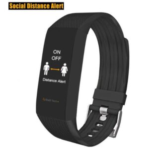 Distance Alert, B7 Smart Bracelet, B7 Smart Wristband, Fitness Distance Alert, Social Distance Alert Smart Band, Distance Alarm, B7 Smart Fitness Band,