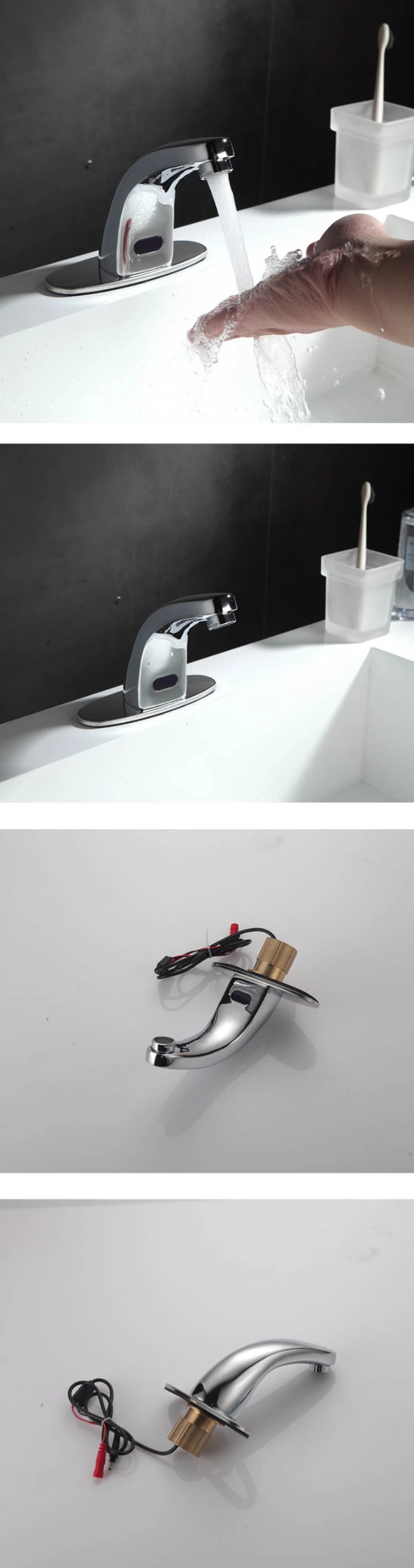 Touchless Automatic Electronic Tap Sensor Water Faucet, Automatic sensor faucet, Automatic Tap, Infrared Tap, Sensor Tap, Touchless Tap, Touchless Faucet, Hands Free Tap,