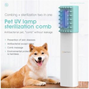Pet UV Lamp, Comb with UV Light, Sterilizing Comb, Disinfection Comb, UVC Sterilization Comb,