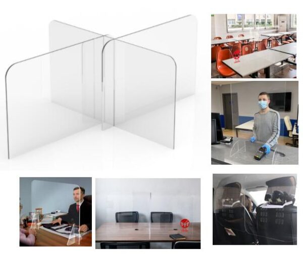 Anti COVID-19 Plastic Divider, Protective Isolation Shield Board, Plastic Divider, Isolation Board, Anti-droplet Isolation Board, Office Cafeteria Table Blocking Partition, School Anti-epidemic Plastic Divider, Isolation Protective Board, Custom Made Plastic Isolation, Customized Board Divider, Anti Epidemic Shield, China Manufacturer Factory,