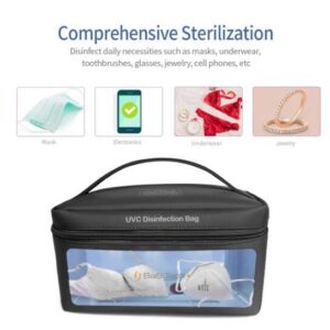 UVC Disinfection Bag, UV Disinfection Bag, UV Light Pack, UV Sterilization Pack, Mask Sterilization Box, Sterilizer Bag, UV Disinfection Pack, Sanitizer Box, Sanitizer Pack,