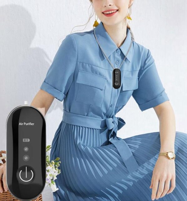 A-P7 Hanging Necklace Portable Air Purifier Air Purifier Personal With Negative Ion Air Freshener No Radiation