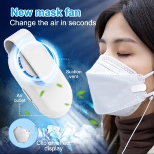 Mask Fan Air Purifier for KN95 N95 Face Mask