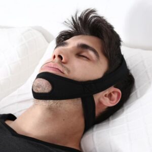 Anti Snore Belt Stop Snoring Chin Strap Woman Man Night Sleeping Aid Tools Snoring Protection Jaw Snore Stopper Bandage One Size