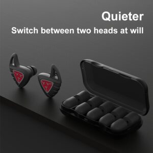 Earplugs Silicone Black Sleep Soundproof Noise Reduction Tapones Oido Ruido Ear Plugs Protection Soft Anti-Snoring Memory Foam