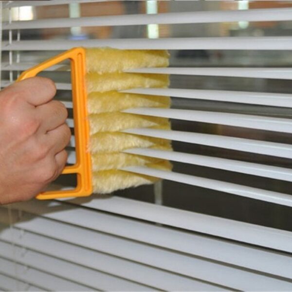 2022 New Microwave Cleaner Venetian Blind Cleaner Air Conditioner Duster Cleaning Brush Washing Windows Household Cleaning Tools