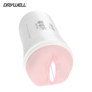 DRYWELL Male Masturbation Vagina Masturbator Cup Sexy Pocket Pussy Airflow Suction Control Masturbator for Adult Glans Trainer
