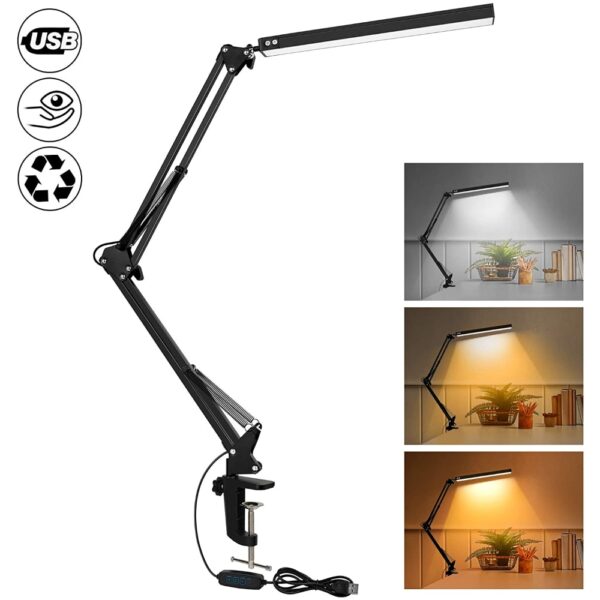 reading led light, cool desk lamps amazon, led desk lamps amazon, desk lamp, office desk lamp, led lights for desk setup, led desk lamp with wireless charging, adjustable desk lamp,