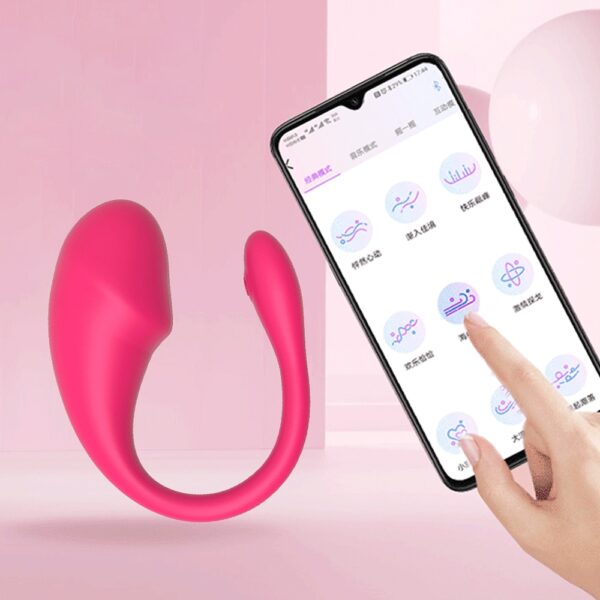 Wireless Bluetooth G Spot Dildo Vibrator for Women APP Remote Control Wear Vibrating Egg Clit Female Vibrating Panties Sex Toys