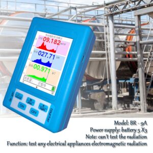 BR-9A Electromagnetic Radiation Detector High Accuracy Professional Semi-functional Type Electromagnetic Radiation Tester