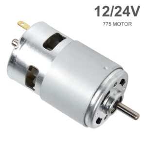 RS775 motor DC12V 24V 3000rpm 5000rpm 6000rpm 12000rpm High-speed Large Torque 775 DC Motors with Ball Bearing for Micro Machine