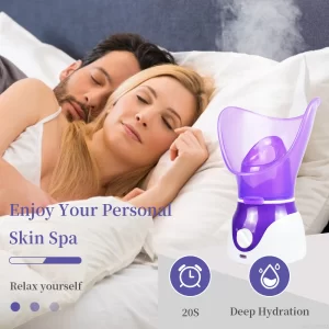 Rechargeable Nano Mist Mini Facial Steamer Beauty Products High Quality Beauty Equipment Ionic Mist Sprayer Facial Steamer