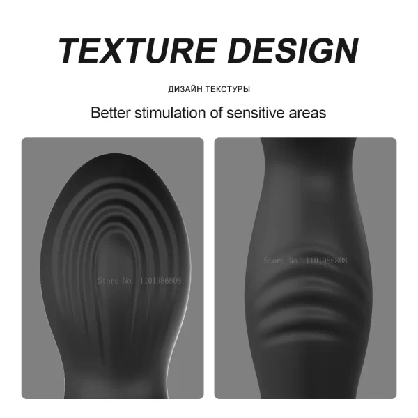 Wireless Remote Male Prostate Massager Dildo Anal Plug Rocking Penis Ring Vibrator For Men Gay Butt Stimulator Adult Sex Toys - Image 2